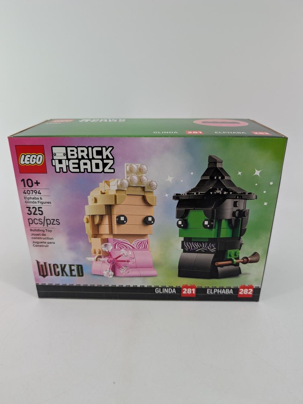 Lego BrickHeadz Wicked Glinda & Elphaba Building Set 40794